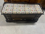Lane Trunk with Embroidered Bench Seat