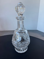 (A) Waterford Crystal Colleen Brandy Decanter with Stopper
