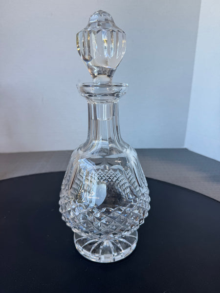 (A) Waterford Crystal Colleen Brandy Decanter with Stopper