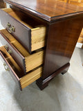 Three Drawer Nightstand, Unbranded