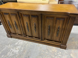 Staunton Pecan Finish China Hutch