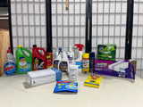 Cleaning Lot R, Most items at least half full