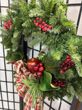 Prelit 22” Wreath w/Storage Box