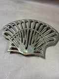 Brass Scallop Shaped Trivet