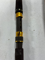 (G)Eagle Claw “Water Eagle” 6.5’ Spin Rod + One 6’ Fiberglass/Wood Vintage Rod