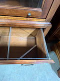 Lexington Lighted Barrister Style Bookcase with File Drawer***HEAVY ITEM***READ DETAILS ON PICK UP POLICY***