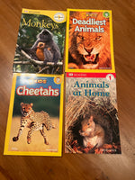 Homeschooling Book Lot C, Animals, 9 paperbacks