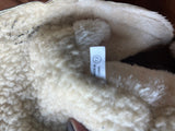 Brown Suede Fur Lined Boots, Ladies Size 7.5 (A)
