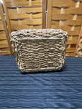 Small Rectangle Basket with Side Handle Cut Outs