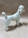 Porcelain White Poodle Figurine - Andrea By Sadek