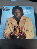 Pair of Barry White LP Vintage Vinyl