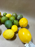 Lot Of Artificial Lemons And Limes