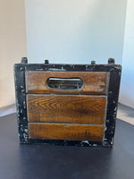 Dennery’s Dairies Heavyweight Vintage Metal & Wooden Dairy Crate