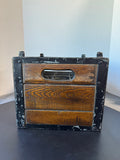 Dennery’s Dairies Heavyweight Vintage Metal & Wooden Dairy Crate