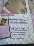 Gibson Baby Girl Sealed Complete Scrapbook (2 AVAILABLE—PRICED INDIVIDUALLY AT $15 EACH)