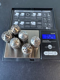 6-Piece Mini Sterling Silver Salt & Pepper Shakers