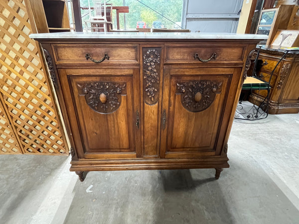 Marble Top Server ***HEAVY ITEM***