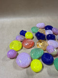 Multicolored Handblown Glass Gems