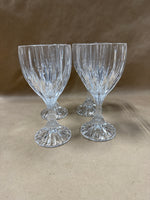 Set Of 4 Mikasa Park Lane Wine Glasses // 2 Sets Available // *** PRICED INDIVIDUALLY ****