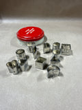 10 Mini Canape And Hors Doeuvre In Round Tin Storage