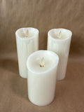 Set Of 3 Luminara Candles - Not Tested (G)