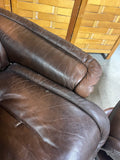 Ekornes Stressless Brown Chair with Ottoman (B) ***Read Description***