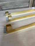 Set Of 3 Brass Wreath Holders