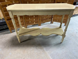 Cream Painted Console Table