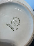 (B) Wedgwood Lavender on Cream Shell Edge Lidded Teapot