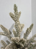 Artificial Flocked Tabletop Tree With Basket Base