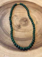 Green Beaded Necklace