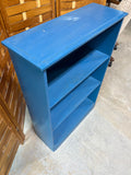 Blue Painted Bookcase