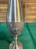 Pewter Elephant Bud Vase