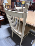 Two Tone Dining Table with Leaf and 6 Chairs ***HEAVY ITEM***READ DETAILS ON PICK UP POLICY***