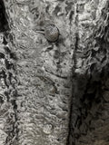 Black Velvet With Fur Trim Womans Jacket NO SIZE