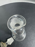 Glass Cruet with Sterling Silver Accented Stopper