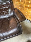 Ekornes Stressless Brown Chair with Ottoman (A) ***Read Description***