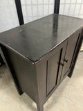 Black Painted Cabinet