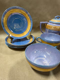9 Piece Lusterware Tea Set