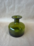 Small Olive Green Danish Style Vase