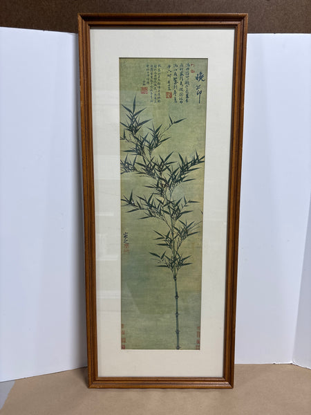 Asian Print of Bamboo