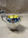 F.B. Rogers Silver Creamer And Sugar