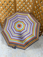 Multi Colored Compact Umbrella