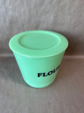 McKee Uranium Jadeite Flour Canister GLOWS