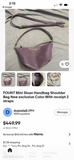 FOUNT Dark Brown Leather Shoulder Bag