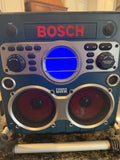 BOSCH PB10-CD POWER BOX Jobsite AM/FM Radio Battery Charger - Batteries NOT Includes - WORKS!