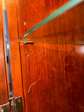 Pennsylvania House 2 Piece Lighted China Hutch ***HEAVY ITEM***READ DETAILS ON PICK UP POLICY***