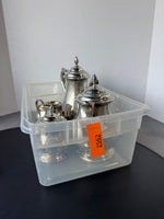 International Sterling 5-Piece Hadley Sterling Silver Tea Set