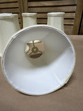 Cream Colored Chandelier Lamp Shades - Set Of 6