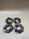 Bohemian Style Beaded Napkin Rings - 4 Piece (BBB)